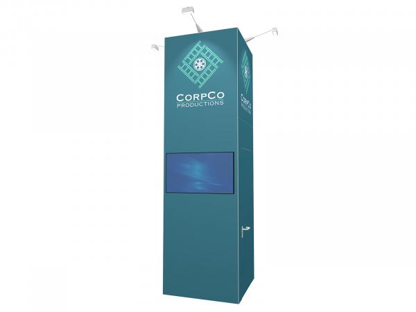 GK-1704 Gravitee Tower Exhibit with Optional Lights