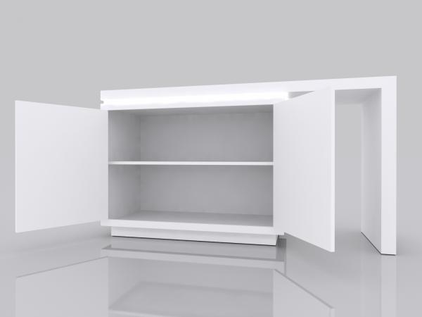 MOD-1744 Waterfall Workstation Counter -- Image 4