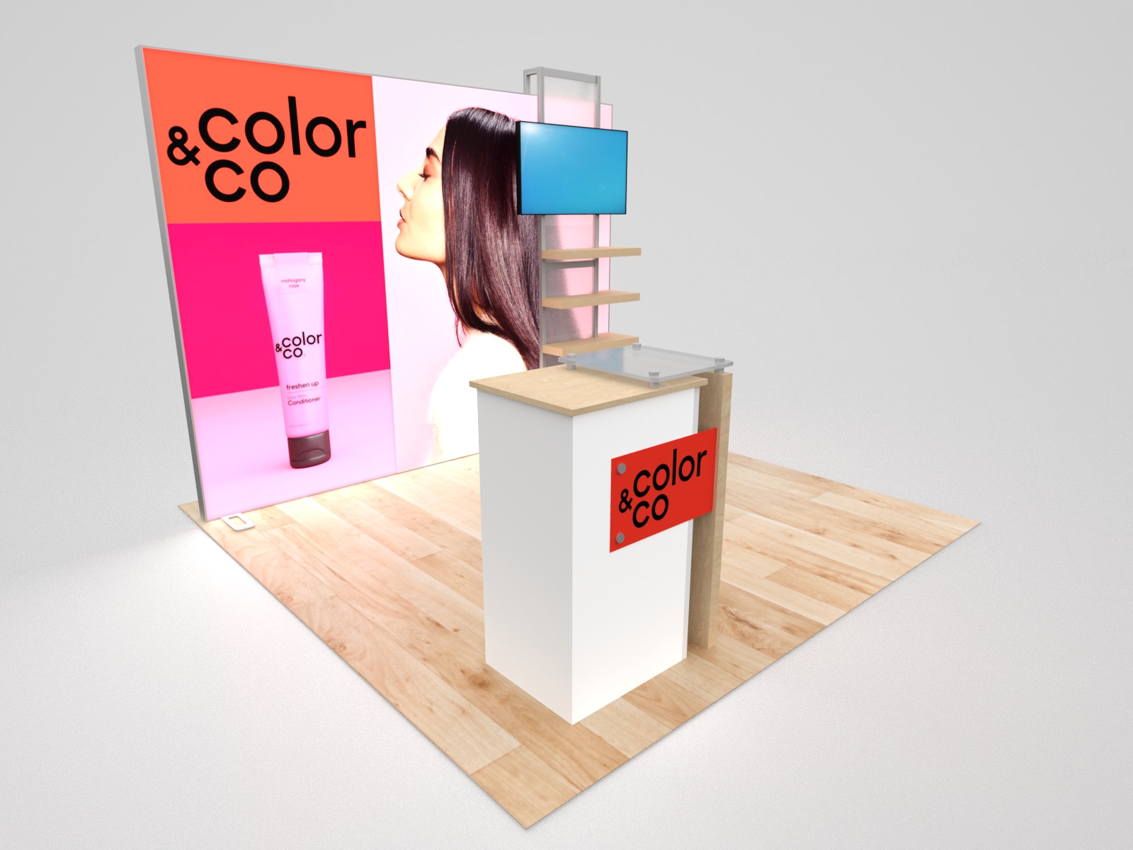ECO-1066-B Sustainable Tradeshow Display -- Image 1