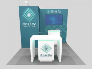 RE-1220 Gravitee Modular Inline Exhibit -- View 1